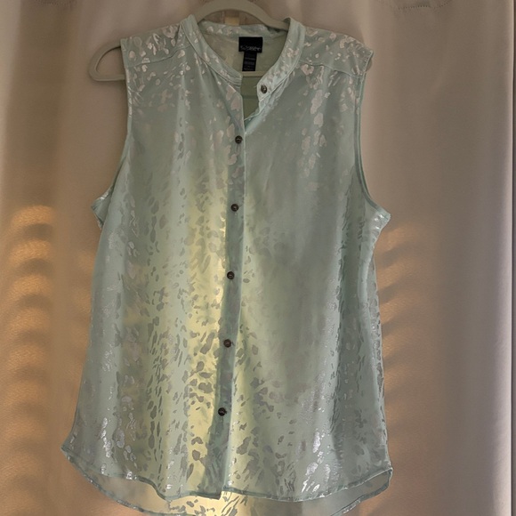 Daytrip Tops - Daytrip - sheer sleeveless top XL